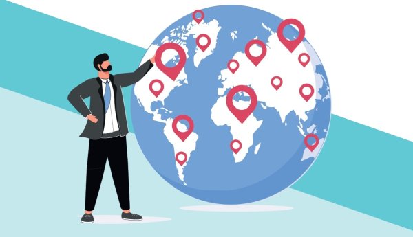 تربط الأعمال التجارية العالمية البلدان والشركات والمستثمرين من جميع مناطق العالم، مما يخلق شبكة استثمار واسعة.